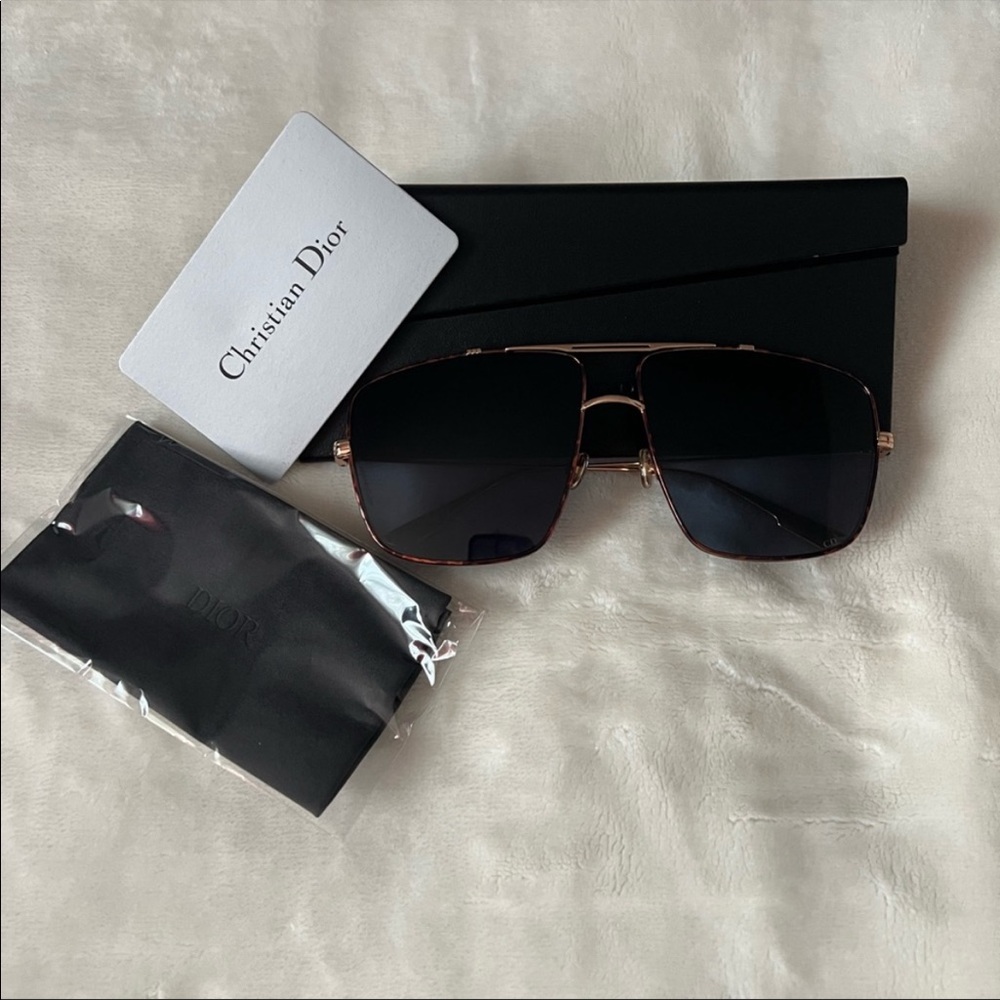 Christian Dior Monsieur2 64mm Oversize Aviator Sunglasses